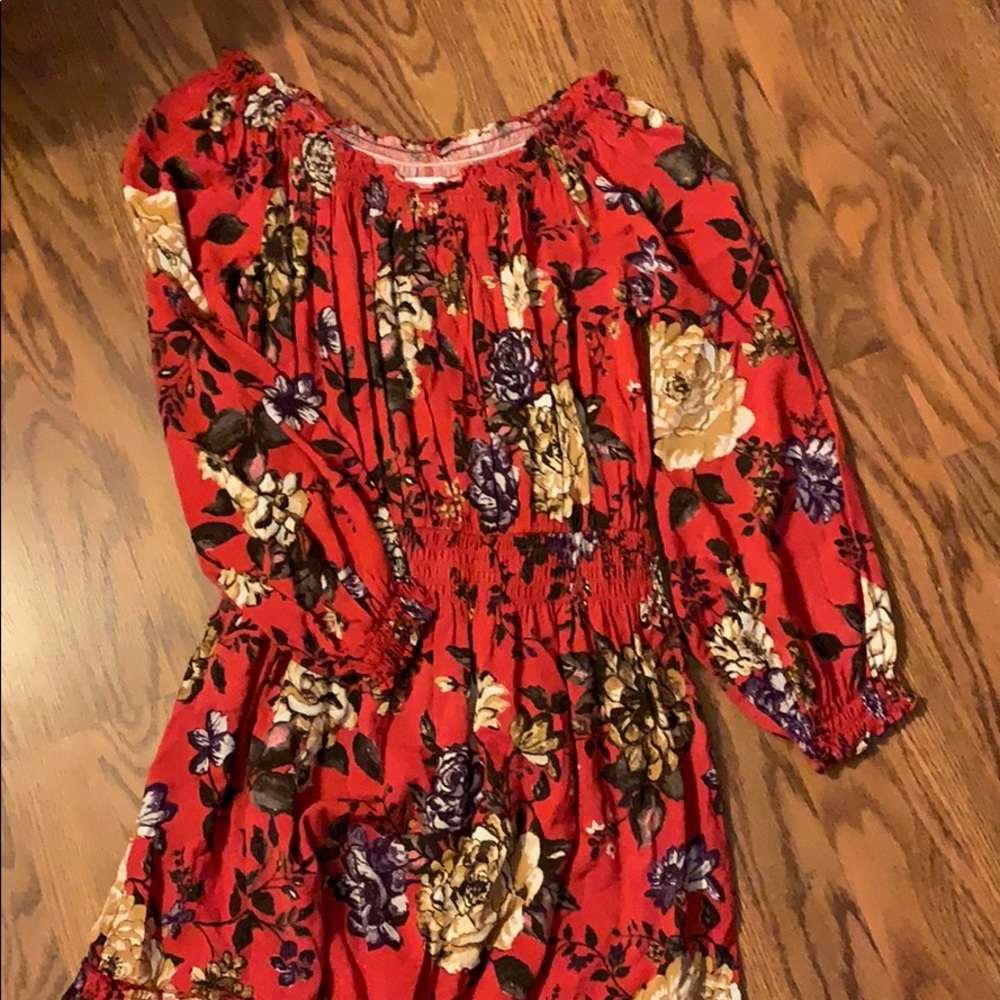 Floral Pink Dress
